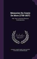 Memories Du Comte De More (1758-1837)