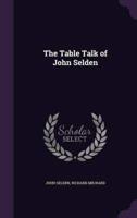 The Table Talk of John Selden