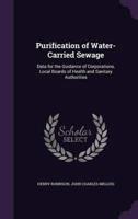 Purification of Water-Carried Sewage