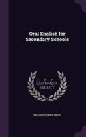 Oral English for Secondary Schools