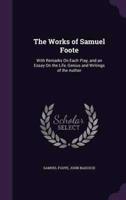 The Works of Samuel Foote
