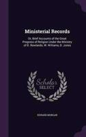 Ministerial Records