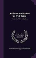 Patient Continuance in Well-Doing