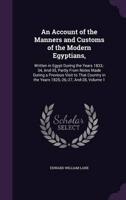 An Account of the Manners and Customs of the Modern Egyptians,