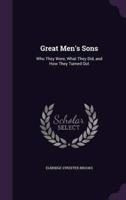 Great Men's Sons