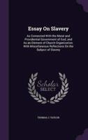 Essay On Slavery