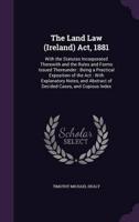 The Land Law (Ireland) Act, 1881