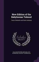 New Edition of the Babylonian Talmud