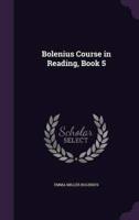 Bolenius Course in Reading, Book 5