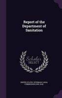 Report of the Department of Sanitation