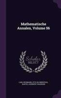 Mathematische Annalen, Volume 56