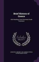 Brief History of Greece