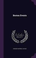 Boston Events