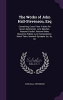 The Works of John Hall-Stevenson, Esq