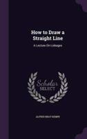 How to Draw a Straight Line