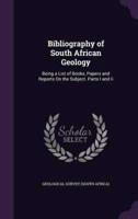 Bibliography of South African Geology