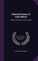 Selected Poems of John Milton