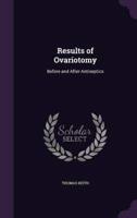 Results of Ovariotomy