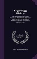 A Fifty-Years Ministry