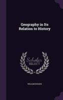 Geography in Its Relation to History