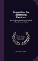 Suggestions On Presidential Elections