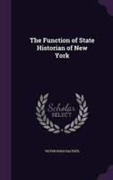 The Function of State Historian of New York