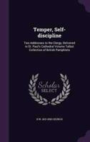 Temper, Self-Discipline