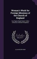 Woman's Work for Foreign Missions of the Church of England