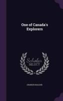 One of Canada's Explorers