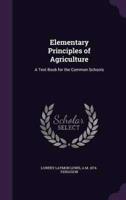 Elementary Principles of Agriculture