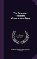 The European Travelers; Memorandum Book