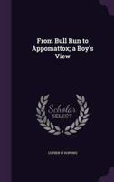 From Bull Run to Appomattox; a Boy's View