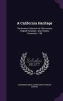 A California Heritage