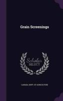 Grain Screenings