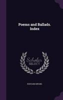 Poems and Ballads. Index