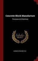 Concrete-Block Manufacture