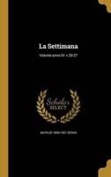 La Settimana; Volume Anno 01 V.20-27