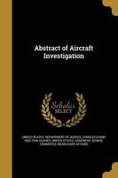 Abstract of Aircraft Investigation