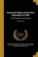 American Wines at the Paris Exposition of 1900