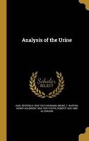 Analysis of the Urine