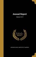 Annual Report; Volume 13-17
