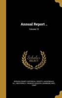 Annual Report ..; Volume 15