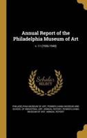 Annual Report of the Philadelphia Museum of Art; V. 11 (1936-1940)