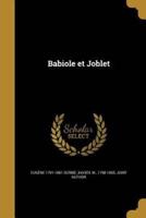 Babiole Et Joblet