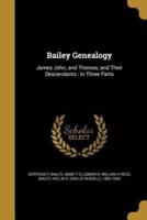 Bailey Genealogy