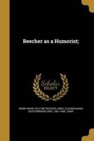 Beecher as a Humorist;