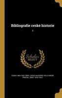 Bibliografie Ceské Historie; 3