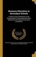 Business Education in Secondary Schools