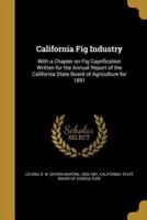 California Fig Industry