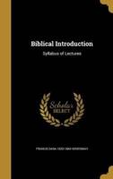 Biblical Introduction